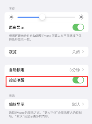 宜丰苹果授权维修站分享iPhone轻点无法唤醒怎么办