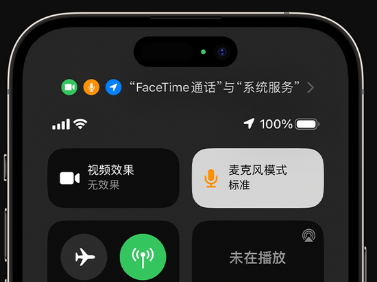 宜丰苹果授权维修网点分享iPhone在通话时让你的声音更清晰 