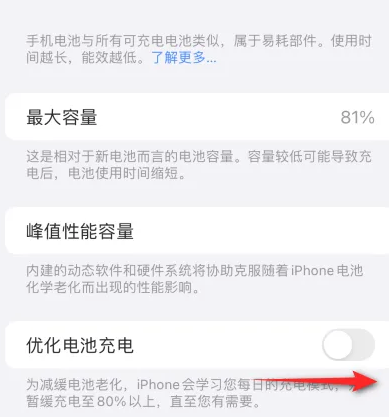 宜丰苹果15维修分享iPhone15充电到80%就充不进电了怎么办 