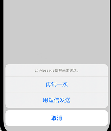 宜丰apple维修iPhone上无法正常发送iMessage信息