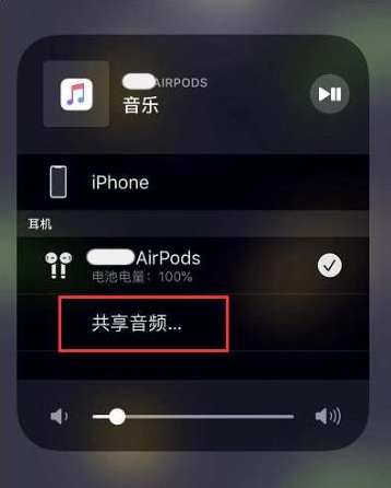 宜丰苹果14音频维修点分享iPhone14音频共享设置方法 